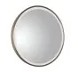 Just Taps VOS Mirror With Light Brushed Bronze 600mm