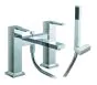 Just Taps Athena Lever Deck Mounted Bath Shower Mixer H-Type