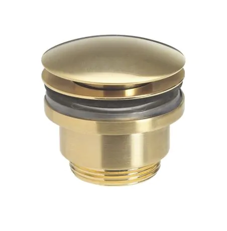 Crosswater UNION Basin Click Clack Waste Brushed Brass