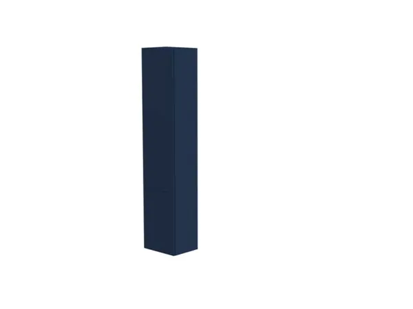 Catalano Sfera Push 35 tall wall cabinet (Left) Fenix Blue