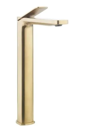 Crosswater Glide II Tall Basin Monobloc - Brushed Brass