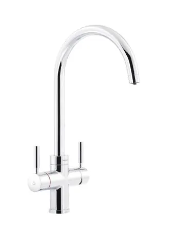 Abode Pronteau 3 in 1 Prostream Monobloc Instant Boiling Water Tap In Chrome