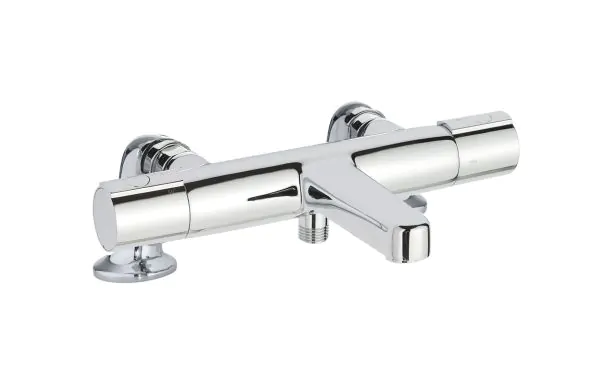 Just Taps Hugo Deck Mounted Thermostatic Bath Shower Mixer Without Kit-29657D/M