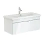 Saneux INDIGO 1-drawer unit gloss white for 100cm basin