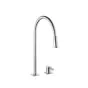 KWC Era single lever monobloc with J-spout with pull-out spray
