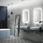 HIB Element Illuminated Bathroom Mirror 70 x 50cm