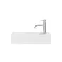 Crosswater Beck Cloakroom Basin Inc Waste 1TH 45x20 White Gloss