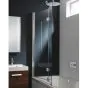 Crosswater Design Double Dual Inward Opening Bath Screen - 1500 x 1060mm