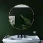 Bathroom Origins Docklands Brushed Brass 800mm Round Mirror