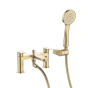 Crosswater Drift Brushed Brass Bath Shower Mixer