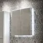 HIB Ether Ambient LED Bathroom Cabinet 80cm x 70cm x 12.2cm