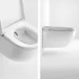 GSI PuraClean 59 x 38 Wall Hung Electronic WC Pan With Swirlflush & Seat Cover