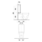 GSI Pura 68 Close Coupled WC Pan & Cistern Without Lid (Without Seat)