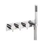 Crosswater Kai Lever Thermostatic Shower Valve with 2 Way Diverter & Shower Kit