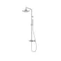 Flova Levo exposed thermostatic shower column with GoClick flow control