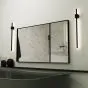 Origins Living Newington Rectangular Mirror 100x80cm – Black