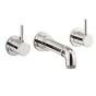 Crosswater MPRO Industrial Wall Stop Taps – Chrome