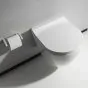 Crosswater Svelte White Wall Hung WC & Soft Close Seat
