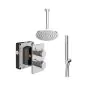 Abacus Shower Pack 4 - Round - Chrome
