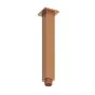 Abacus Emotion Square Fixed Ceiling Arm 250Mm Brushed Bronze