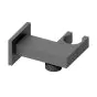 Abacus Emotion Square Wall Outlet & Holder Matt Anthracite