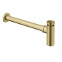 Crosswater 3ONE6 Lever 316 Brushed Brass Tall Bottle Trap