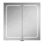 HIB Vapor LED Bathroom Cabinet 80cm x 70cm x 12.2cm