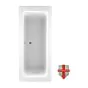 ABACUS SERIES 2 SQUARE DOUBLE ENDED BATH