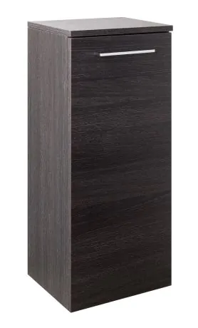 Just Taps Single Door Side Cabinet – Black