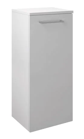 Just Taps Single Door Side Cabinet – White