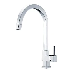 Just Taps Kubix Pull Out Single Lever Sink Mixer, Swivel Spout – KP181