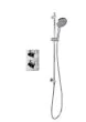 Flova Essence thermostatic 1-outlet shower valve with slide rail kit
