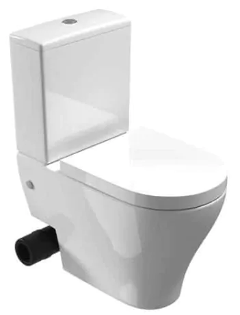 Saneux PRAGUE Rimless Close-coupled WC pan – L/H soil exit