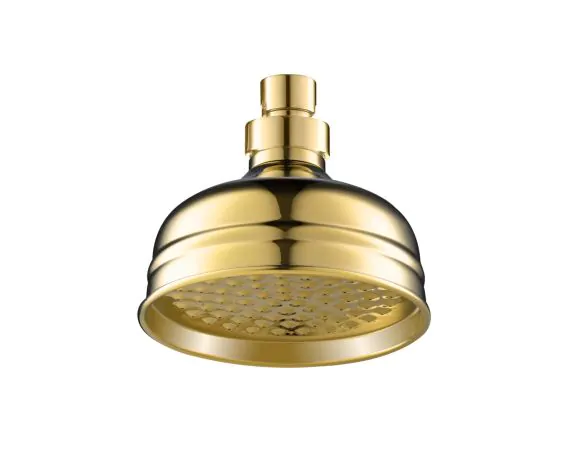 Just Taps A. Brass Victorian shower head, 125mm, HP 1