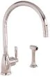 Perrin & Rowe Mimas single lever monobloc mixer with swivel ‘C’ spout and rinse