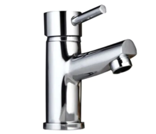 Just Taps Plus Eco Single Lever Basin Mixer With Click Clack