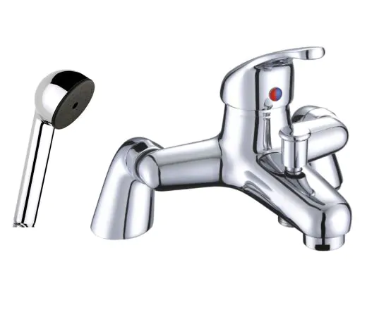Just Taps Plus  XY Deck Mounted Bath Shower Mixer with Kit