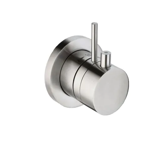 Just Taps Inox Thermostatic Concealed 1 Outlet Mixer