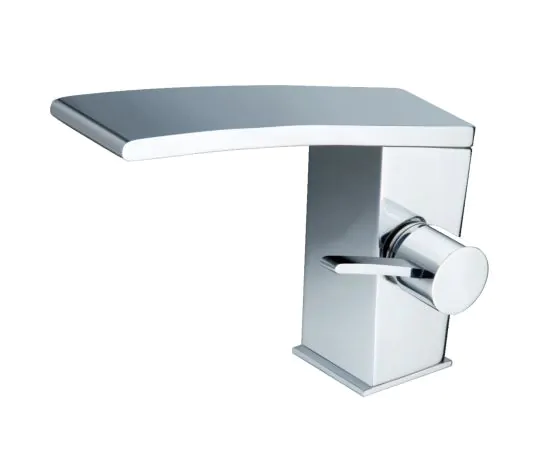 Just Taps Wings Single lever basin mixer with pop-up waste