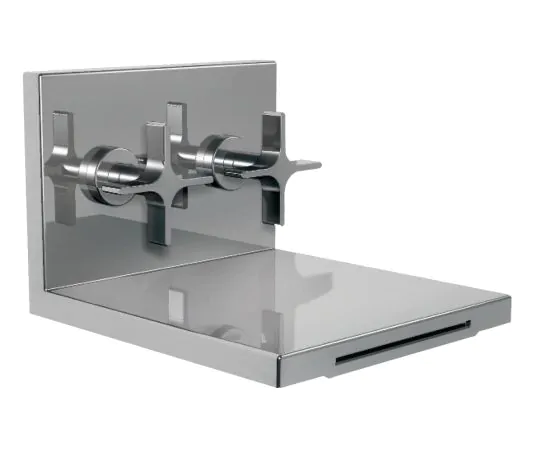 Just Taps Waterblade Built In Concealed Basin Mixer With Extended Spout