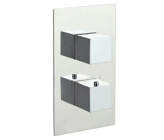 Just Taps Athena Thermostatic Concealed 3 Outlet Shower Valve