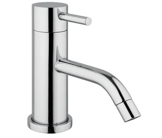Just Taps Florence Round Single Lever Basin Mixer Without Pop Up Waste