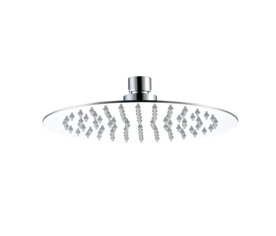 Just Taps Glide Ultra-Thin Round Fixed Shower Head 300mm-Chrome