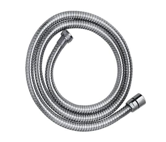 Just Taps Chrome plated, metal hose 1.50m