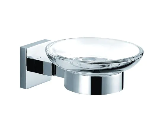 Just Taps Mode Soap Dish Holder 110mm Wide-Chrome