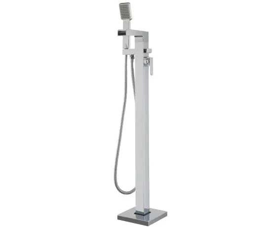 Just Taps Plus Cami Floor Standing Bath Shower Mixer With Kit