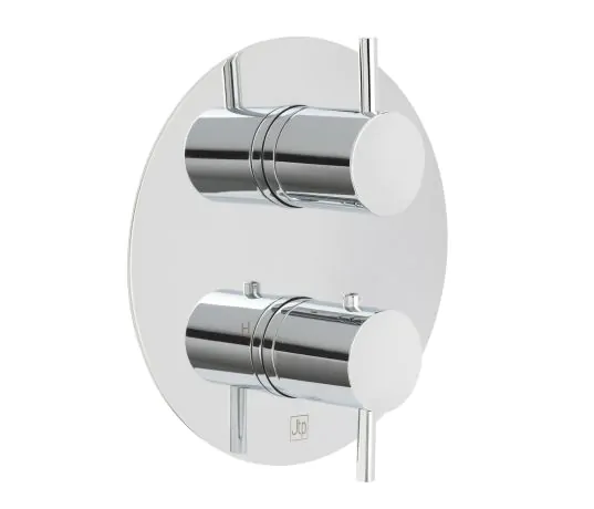 Just Taps Florence thermostatic concealed 1 outlet shower valve, MP 0.5 Available in designer handle