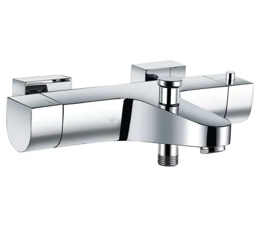 Just Taps Base Thermostatic Wall Mounted Bath Shower Mixer