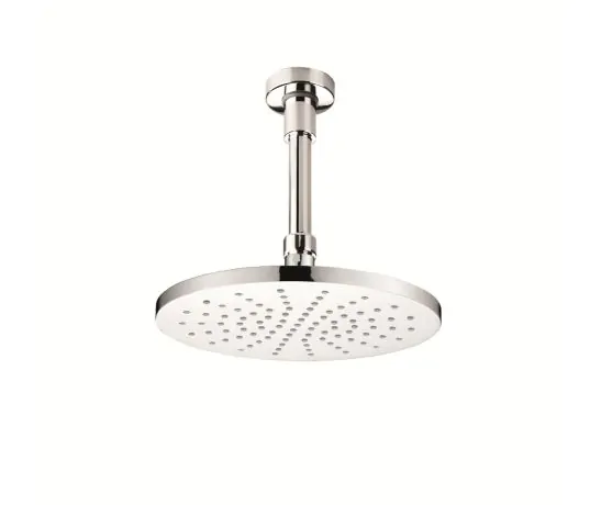 Just Taps Plus Status Over Head Shower With Ceiling Mounted Shower Arm