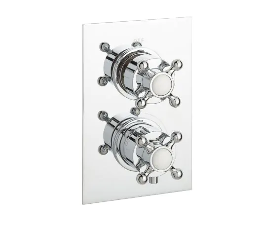 Just Taps Plus Victorian Thermostatic Concealed 1 Outlet Shower Valve